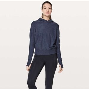 Lululemon Heathered Stony Grape Lead the Pack Hoodie Size 4